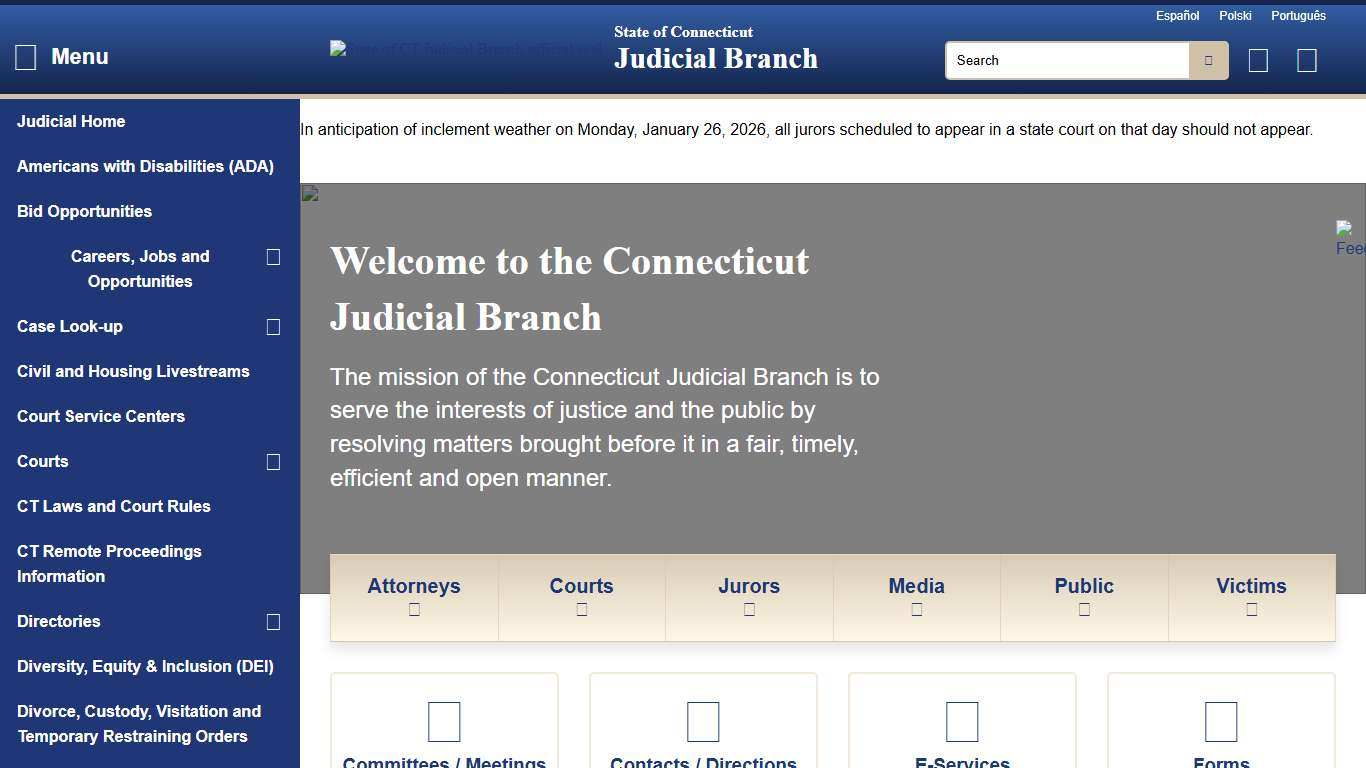 Connecticut Judicial Branch